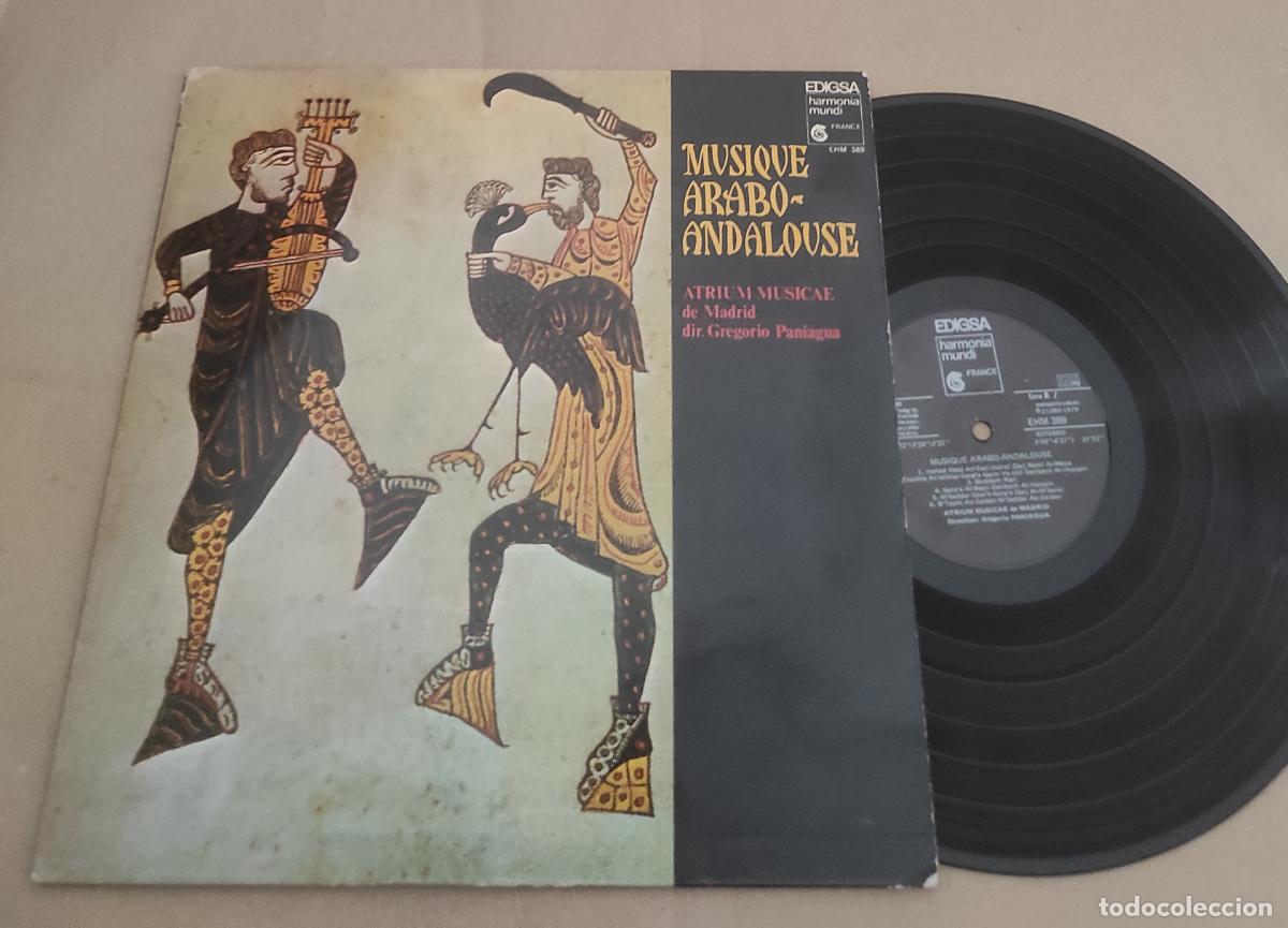 Discos de vinilo: GREGORIO PANIAGUA/ATRIUM MUSICAE -LP- MUSIQUE ARABO-ANDALOUSE-EXCELENTE ESTADO