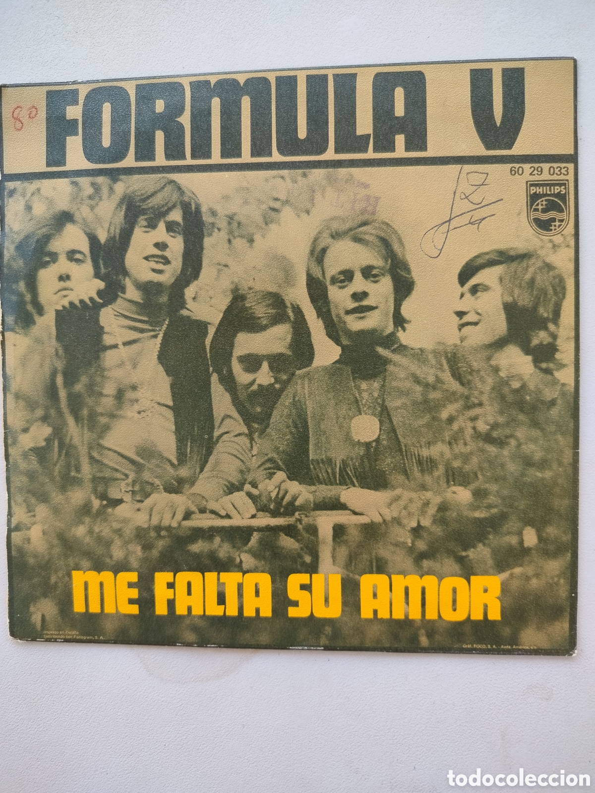 Discos de vinilo: Formula V Single 1970 - Foto 2