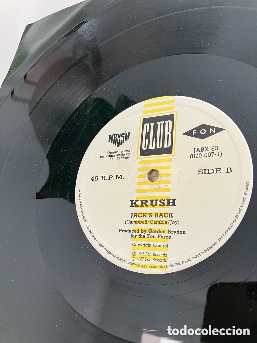 Discos de vinilo: Krush - House Arrest - Foto 4