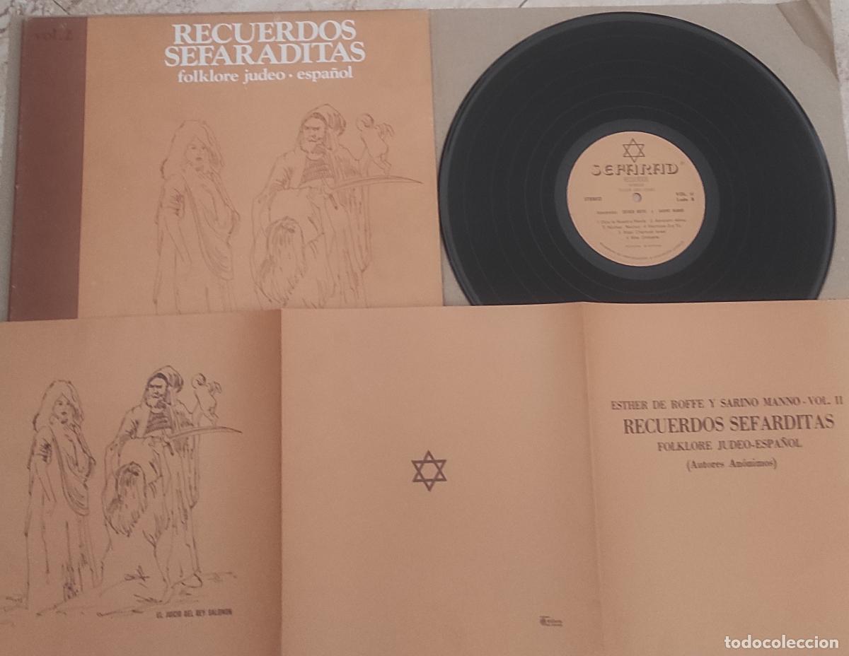 Discos de vinilo: ESTHER ROFFE & SARINO MANNO Recuerdos sefaraditas VOL 2--LP-