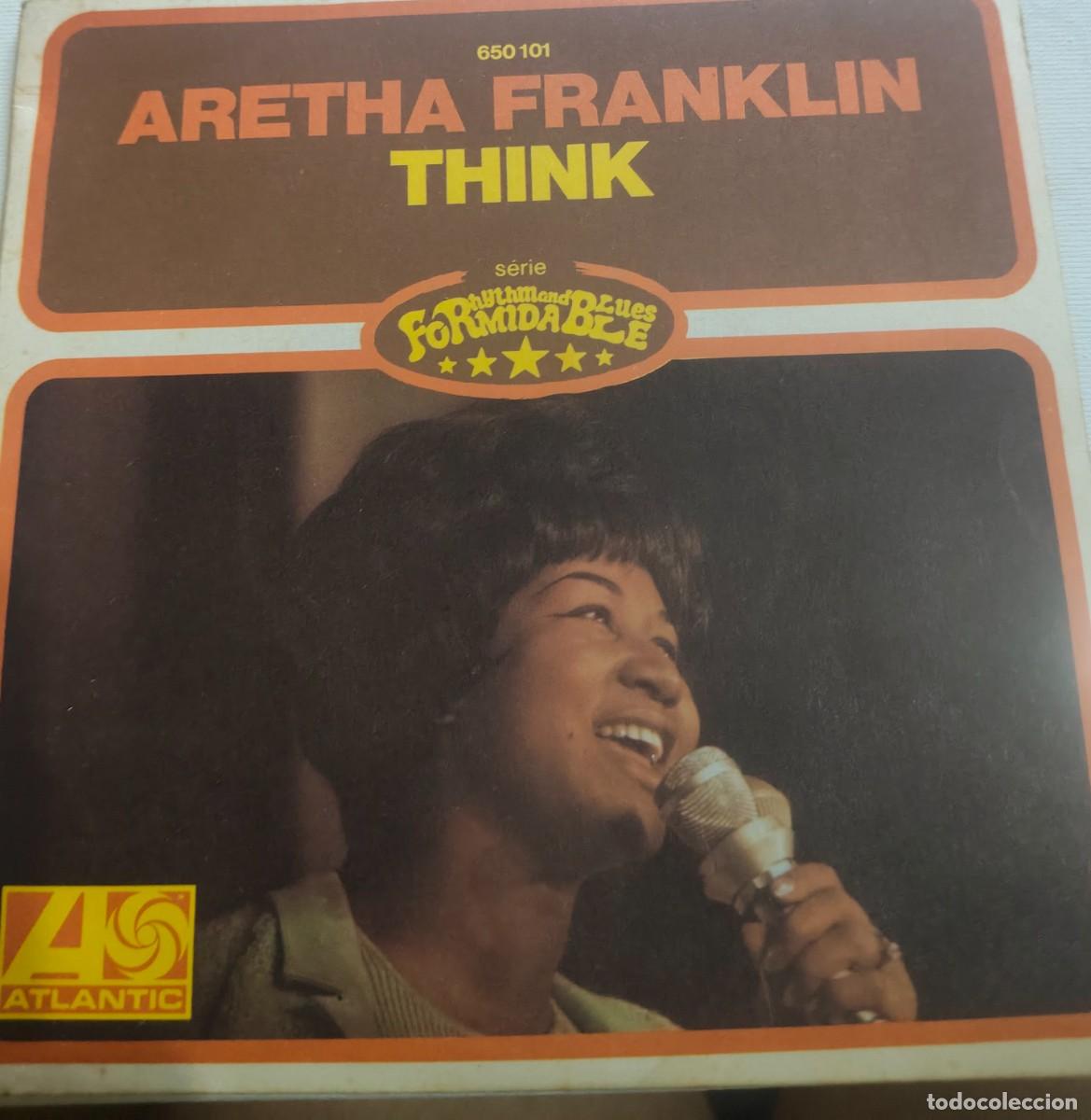 Discos de vinilo: ARETHA FRANKLIN-THINKK/YOU SEND ME-PEDIDO MINIMO 11 EUROS