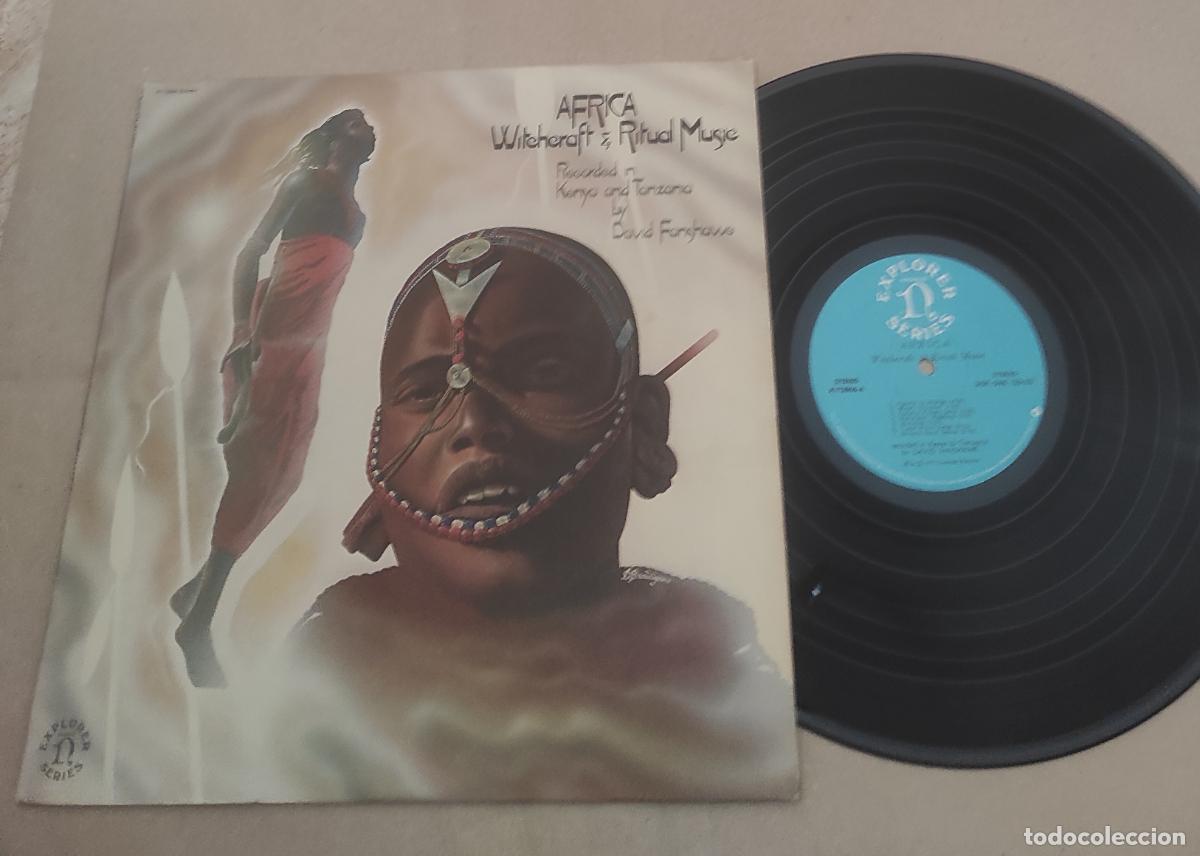 Discos de vinilo: Various &ndash; Africa - Witchcraft & Ritual Music-LP-ORIGINAL-USA-1975- Nonesuch &ndash; H-72066-RARO!!