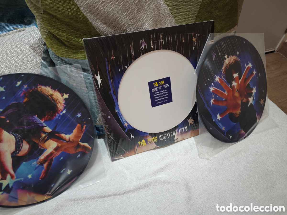 Discos de vinilo: Edici&oacute;n especial en vinilo doble picture disc del recopilatorio Greatest Hits de The Cure