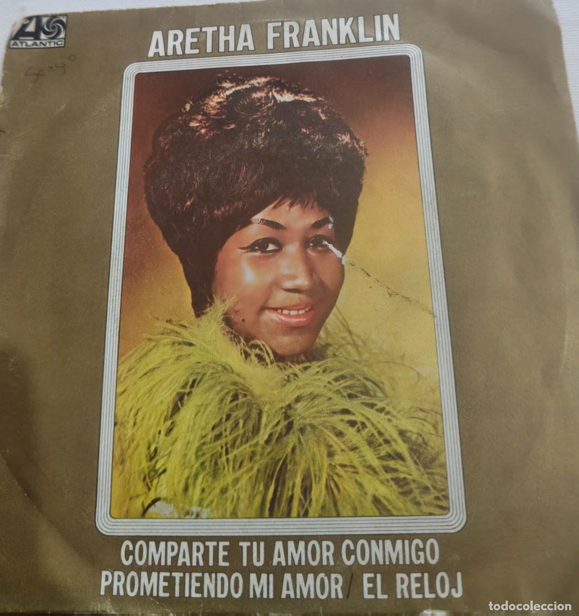 Discos de vinilo: ARETHA FRANKLIN-COMPARTE TU AMOR CONMIGO-PEDIDO MINIMO 11 EUROS
