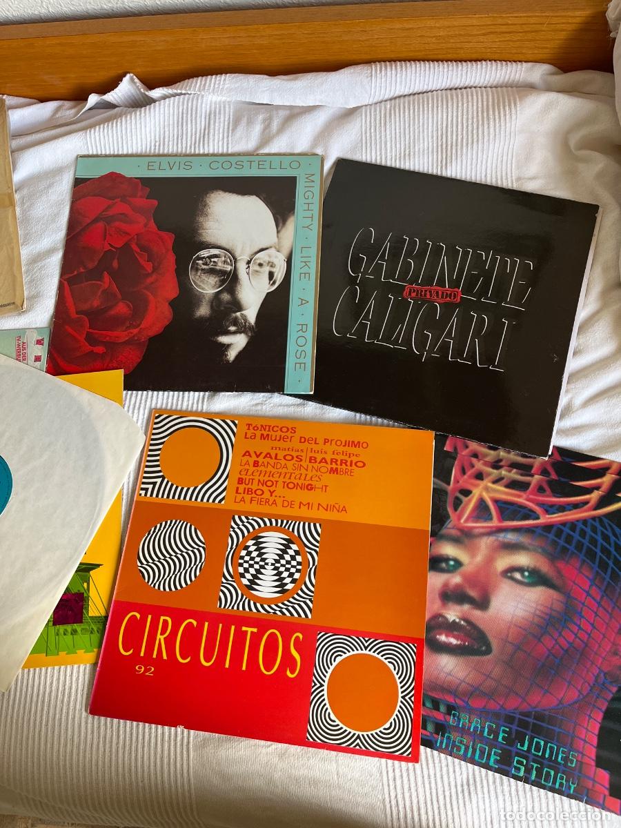 Discos de vinilo: Vinilos varios Grace Jones Elvis Costello Gabinete Caligari