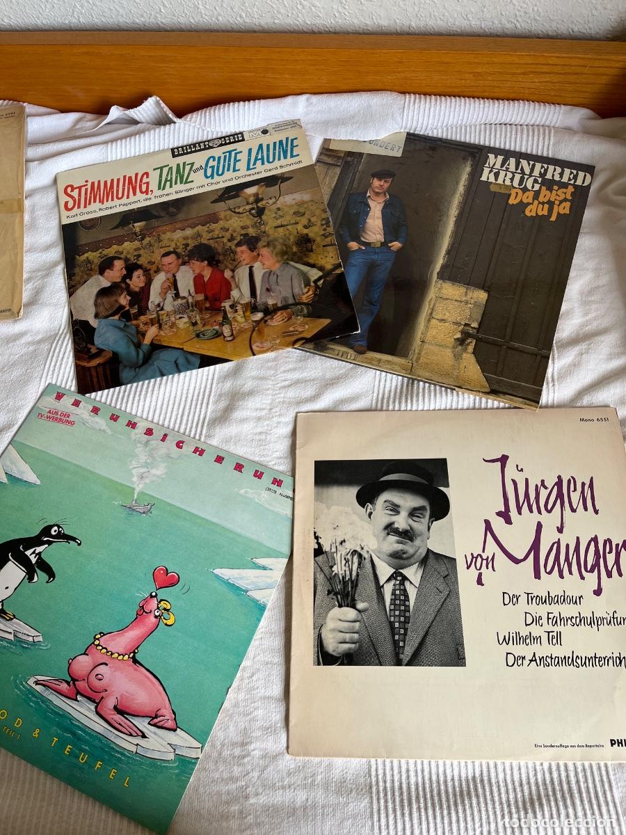 Discos de vinilo: Vinilos varios Manfred Krug Verunsicherung J&uuml;rgen Manger Stimmung