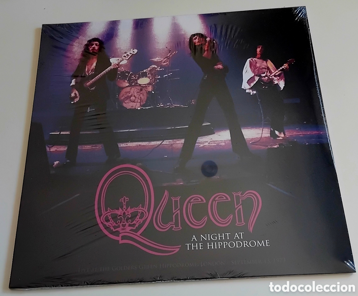 Discos de vinilo: Queen a night at hypodrome live 1973 Lp