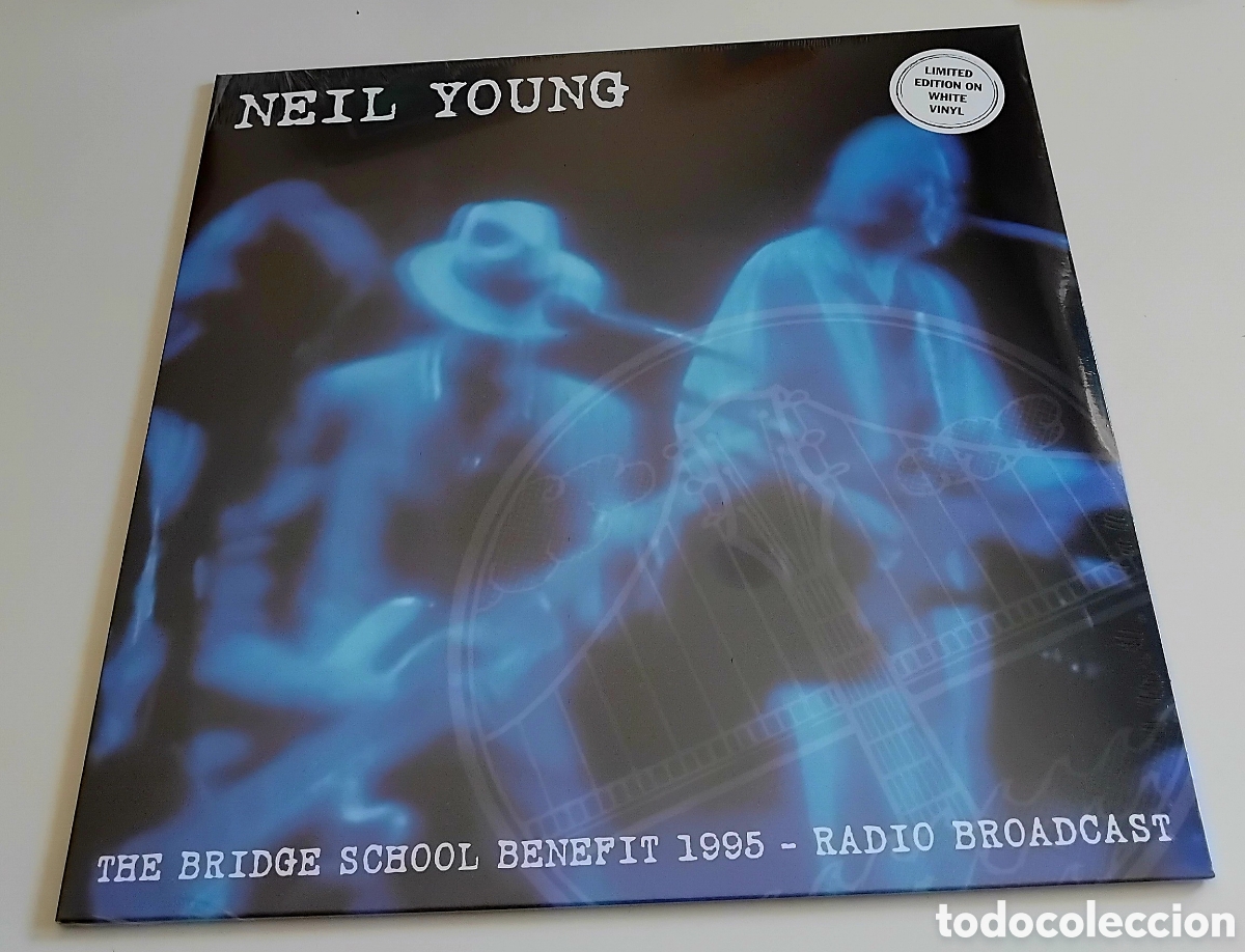 Discos de vinilo: Neil Young live 1995 Lp, Bridge school