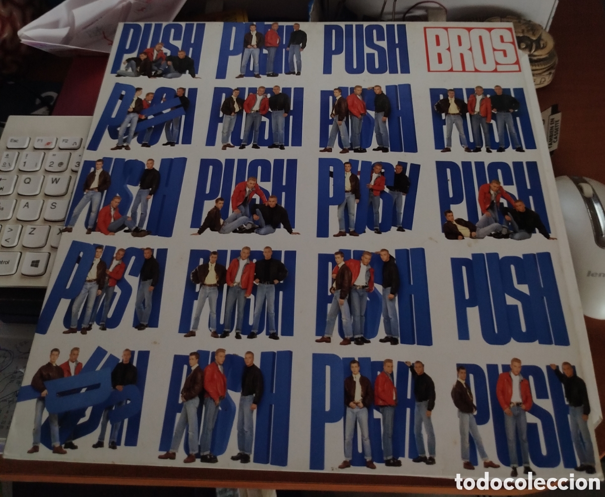 Discos de vinilo: Bros - Push. Edici&oacute;n espa&ntilde;ola