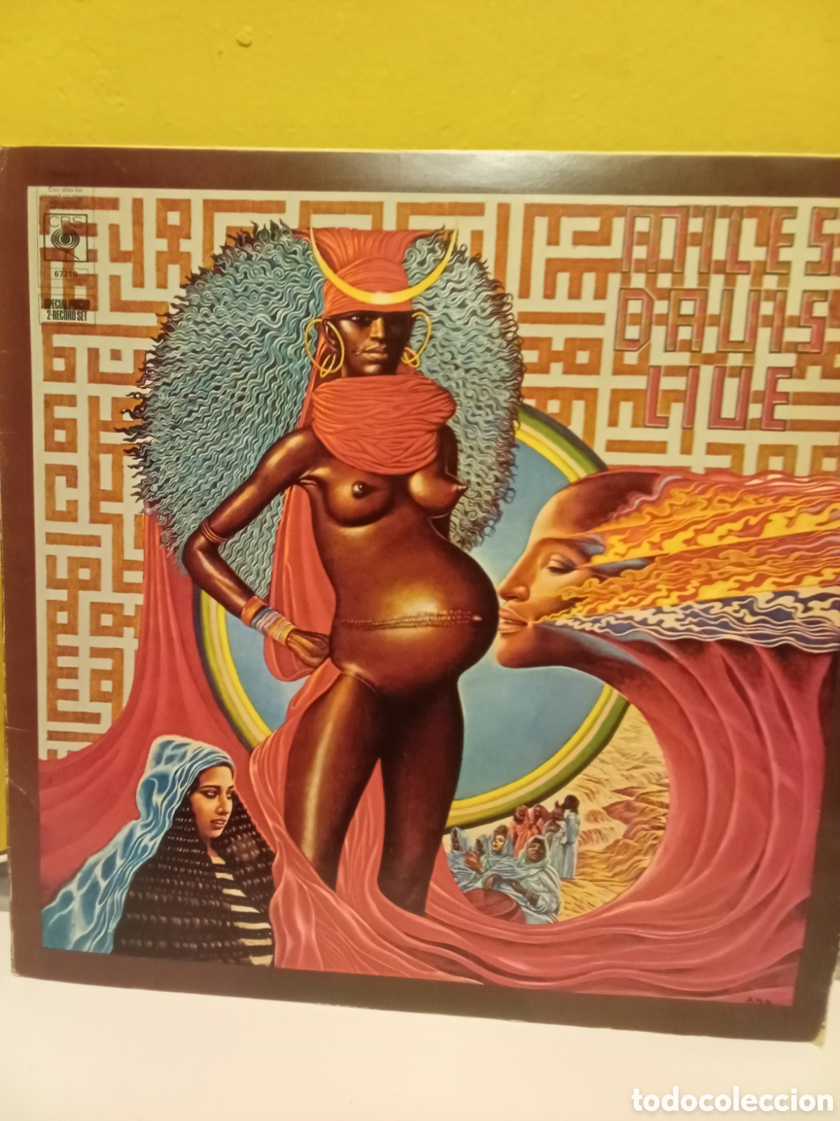Discos de vinilo: MILES DAVIS &rdquo; Live Evil &rdquo; Original 1972 .Perfecto estado.Copia U.S.A..Doble Lp
