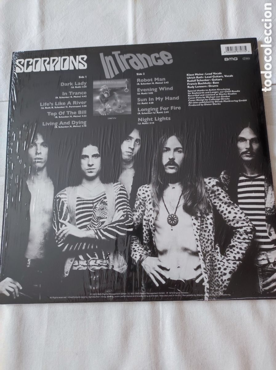 Discos de vinilo: SCORPIONS - IN TRANCE - Foto 2