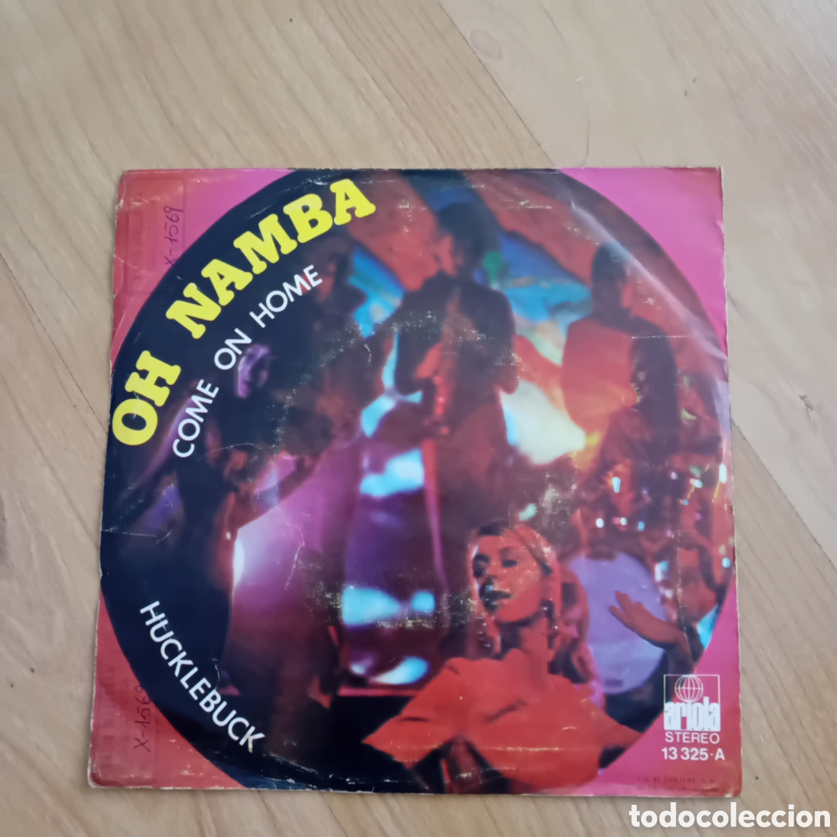 Discos de vinilo: HUCKLEBUCK. OH NAMBA. COME ON HOME - Foto 2
