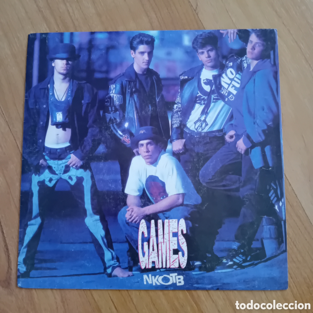 Discos de vinilo: NKOTB. NEW KIDS ON THE BLOCK. GAMES