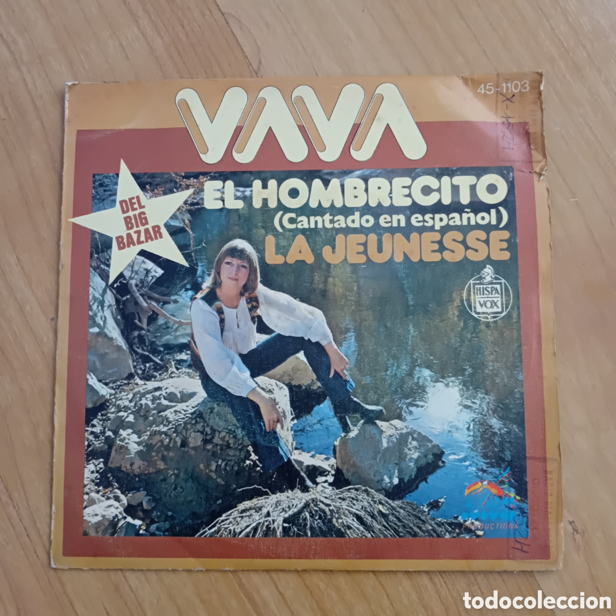 Discos de vinilo: VAVA. EL HOMBRECITO. LA JEUNESSE