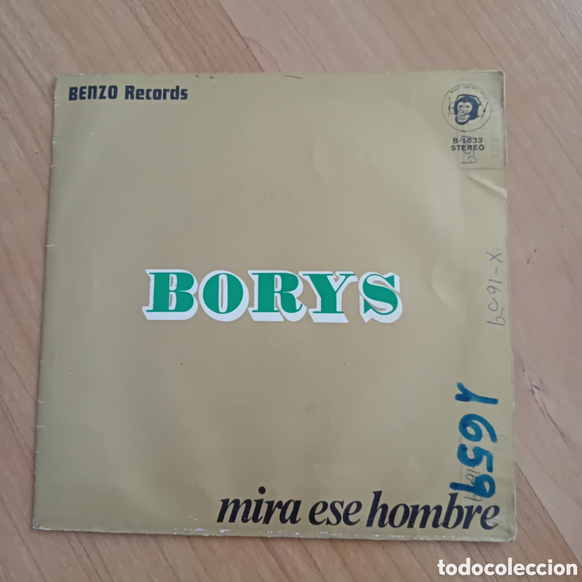 Discos de vinilo: BORYS. MIRA ESE HOMBRE. GRACIAS A LA VIDA