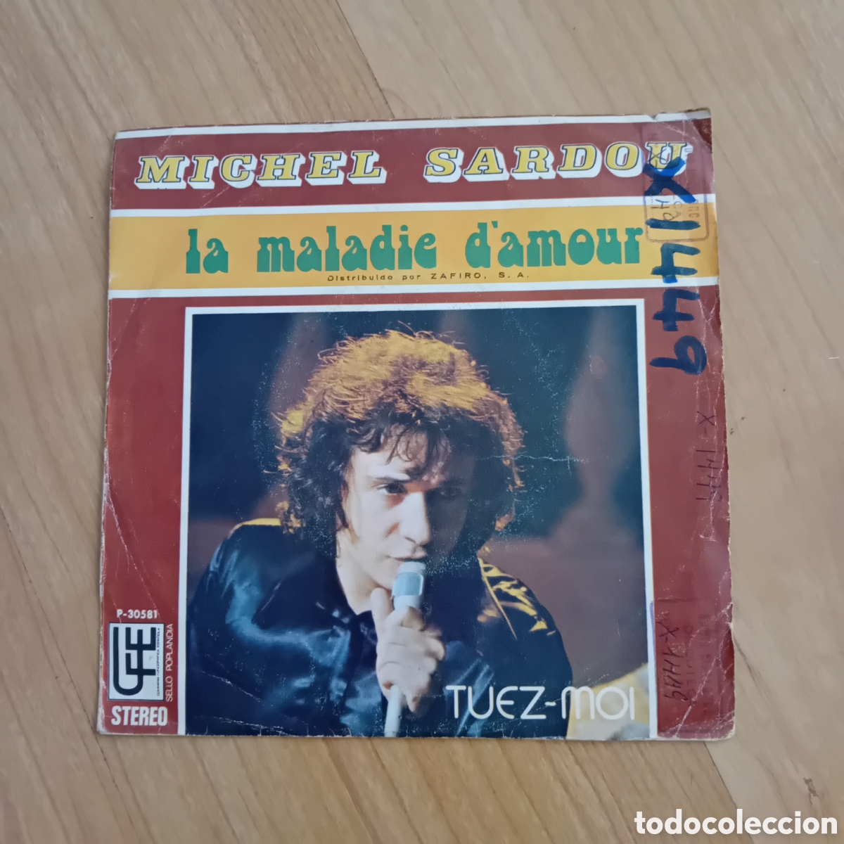 Discos de vinilo: MICHEL SARDOU. LA MALADIE D'AMOUR