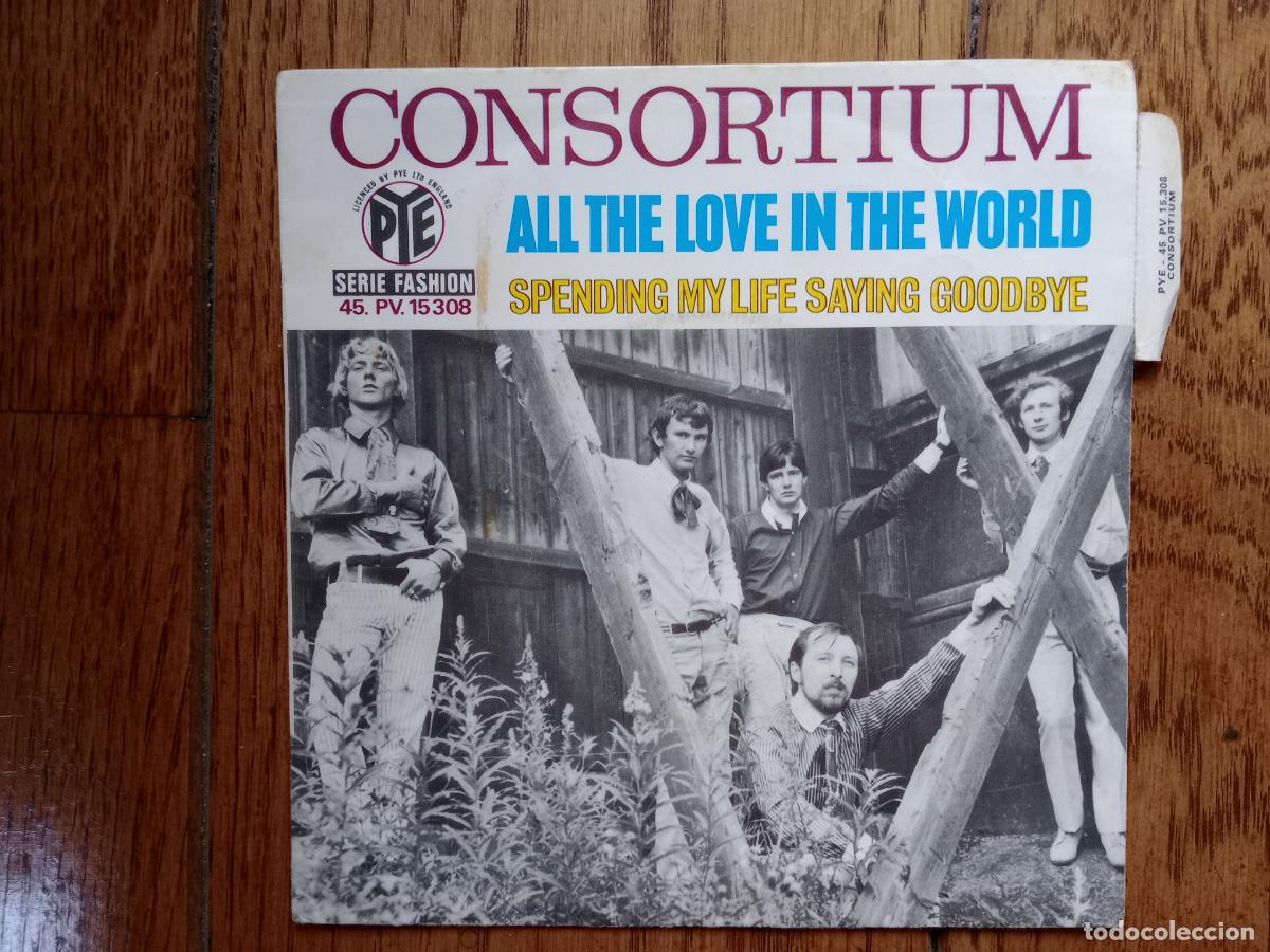 Discos de vinilo: Consortium - all the love in the world + spending my life saying goodbye