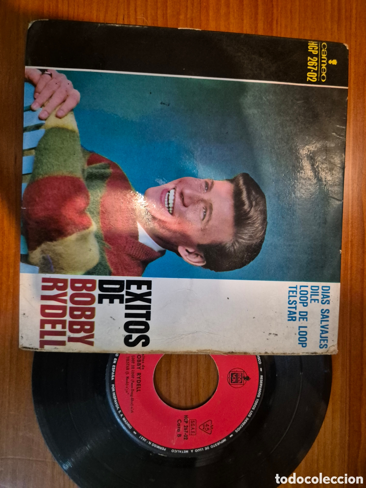 Discos de vinilo: EXITOS DE BOBBY RYDELL