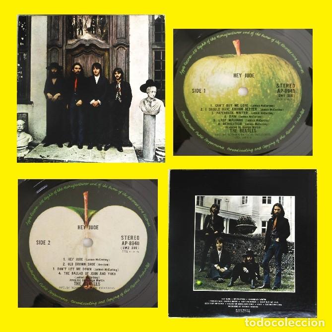 Discos de vinilo: BEATLES - BEATLES AGAIN HEY JUDE 1970 RARO 1&ordf; PRESS JAPAN APPLE AP-8940, collectors !!