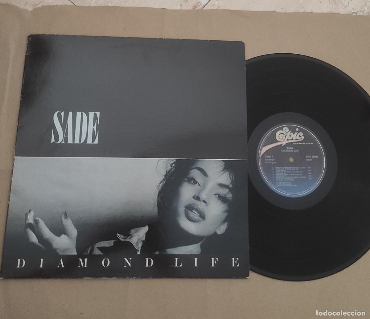 Discos de vinilo: Sade - Diamond Life (CBS, 1984) - primera edici&oacute;n espa&ntilde;ola-LP-EPIC-ESTADO EXCELENTE COMO NUEVO