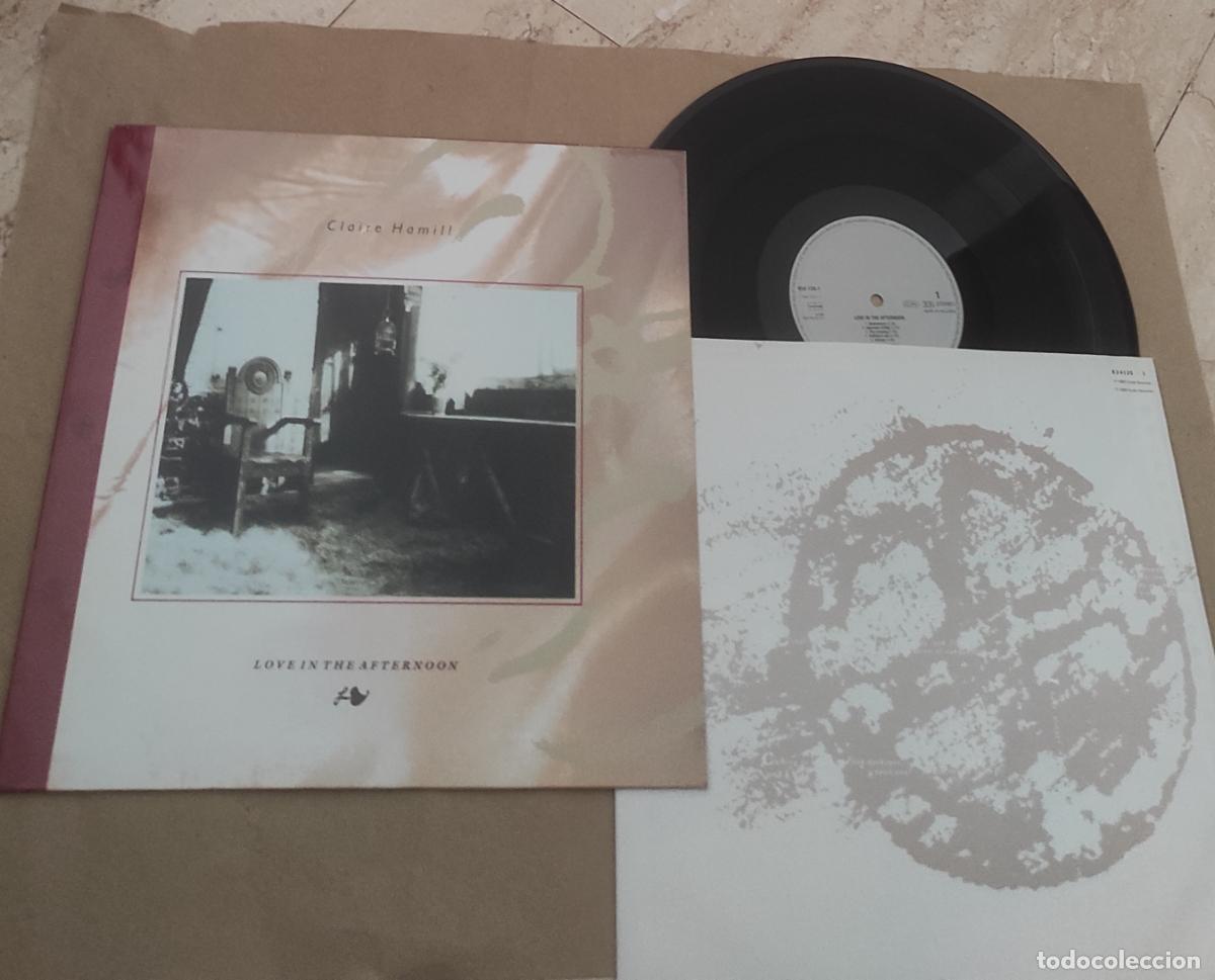 Discos de vinilo: CLAIRE HAMILL &middot;&middot;&middot; Love in the afternoon -LP-1988- EXCELENTE COMO NUEVO-CONTIENE INSERT-