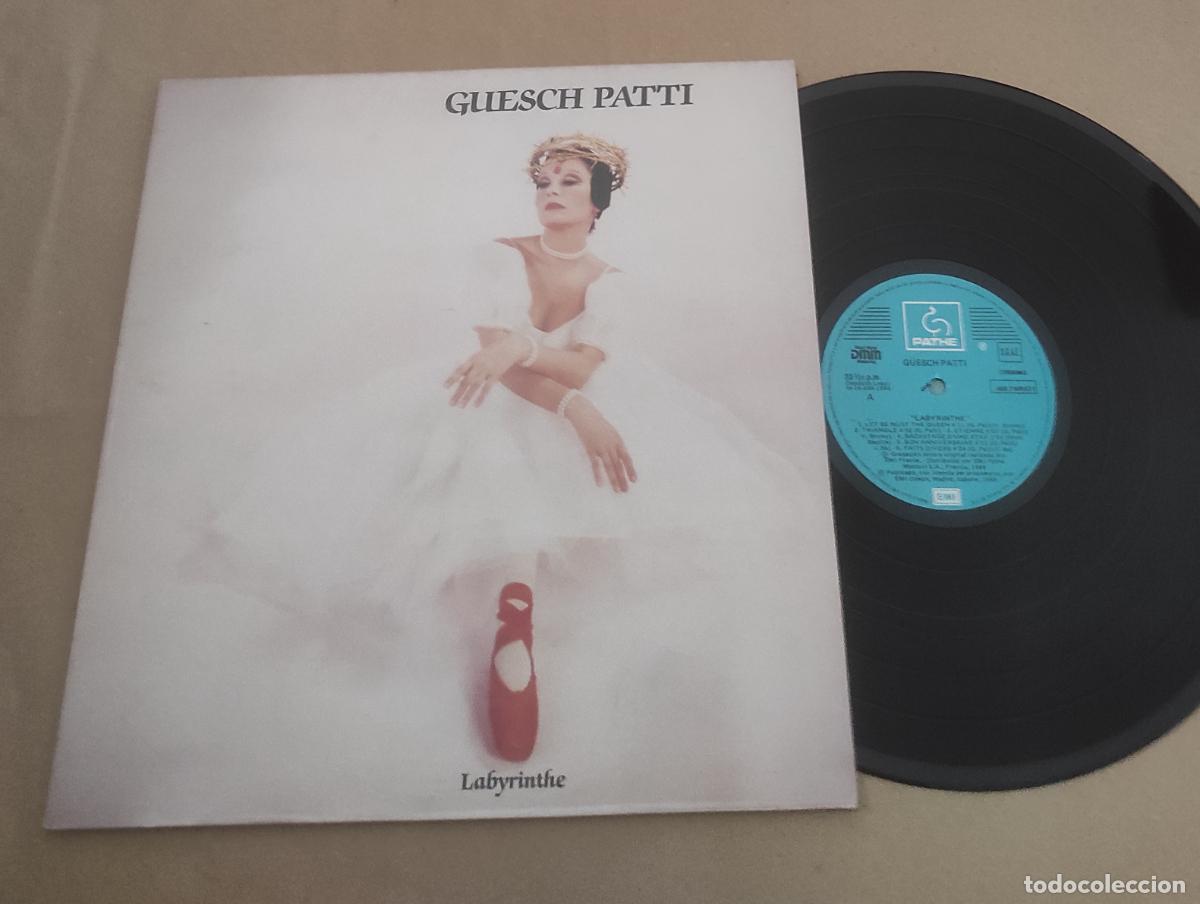 Discos de vinilo: GUESCH PATTI - LABYRINTHE (EMI) LP ESPA&Ntilde;A-1990- - GATEFOLD - EXCELENTE COMO NUEVO