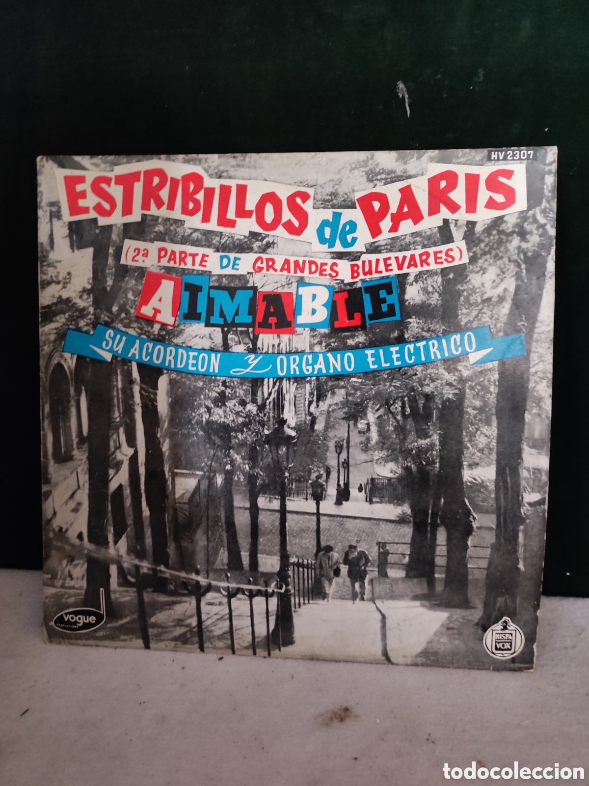 Discos de vinilo: Estribillos de Par&iacute;s segunda parte grandes bulevares