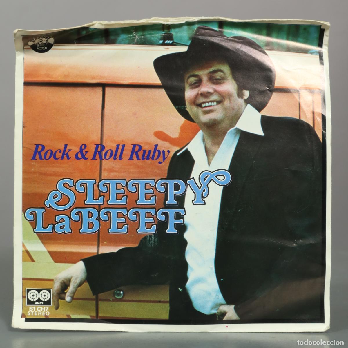Discos de vinilo: SINGLE. Rock & Roll Ruby - Sleepy LaBeef