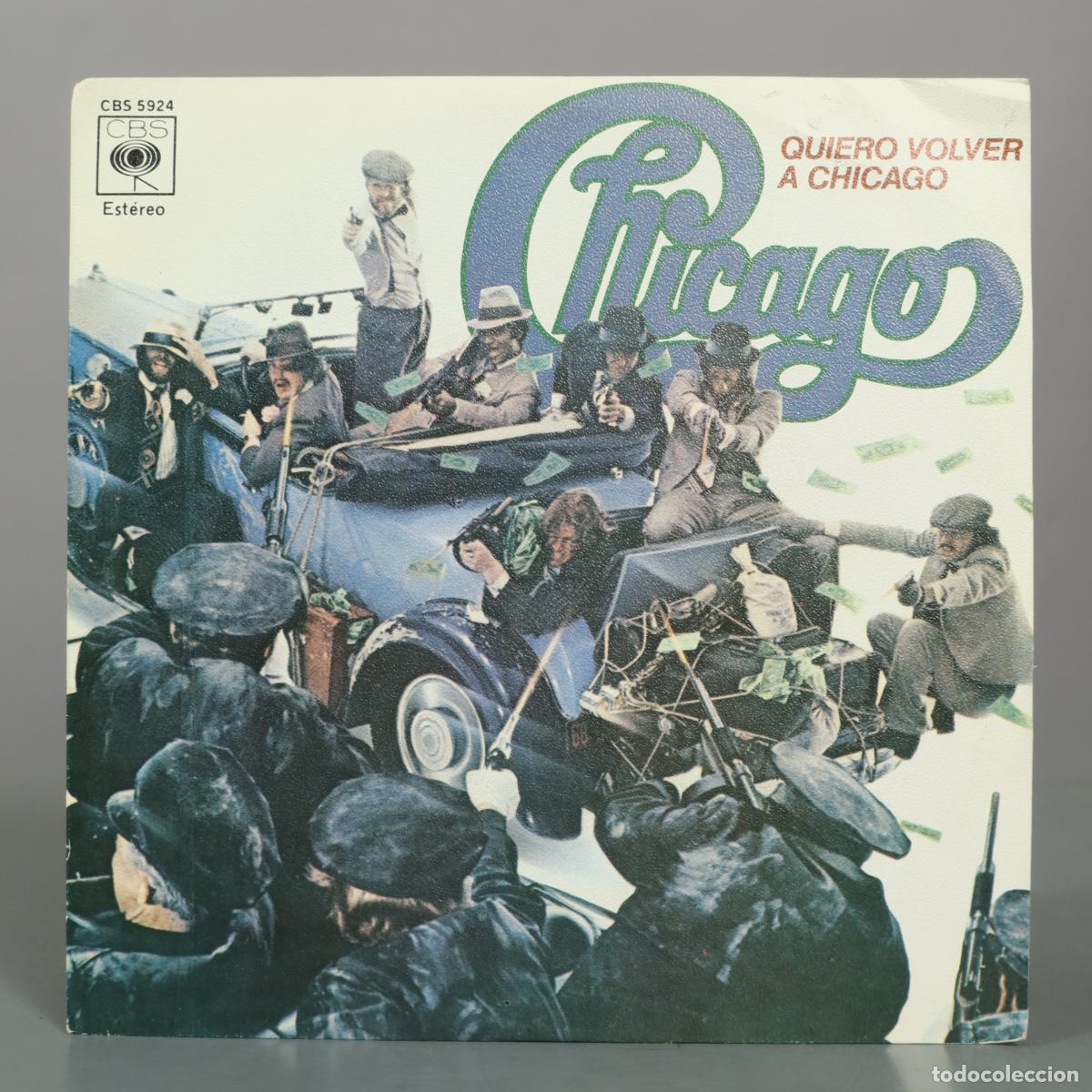 Discos de vinilo: SINGLE. Take Me Back to Chicago / Policeman - Chicago - Danny Seraphine