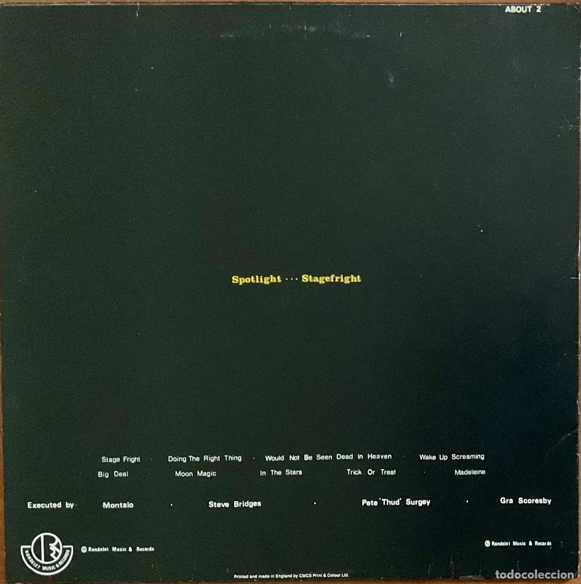 Discos de vinilo: WITCHFYNDE - STAGEFRIGHT - Foto 2