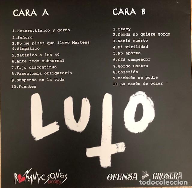 Discos de vinilo: Luto - Luto LP VINILO - Foto 2