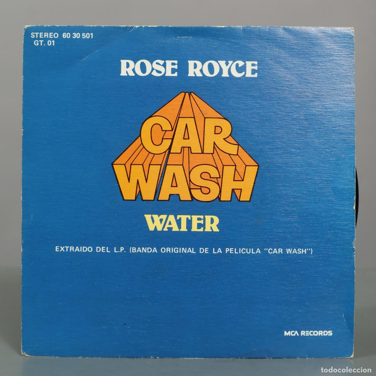 Discos de vinilo: SINGLE. Rose Royce &ndash; Car Wash
