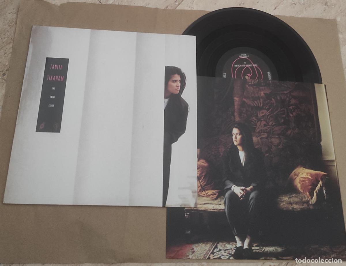 Discos de vinilo: TANITA TIKARAM - THE SWEET KEEPER - LP - WEA 1990 GERMANY WX330 + LETRAS - EXCELENTE