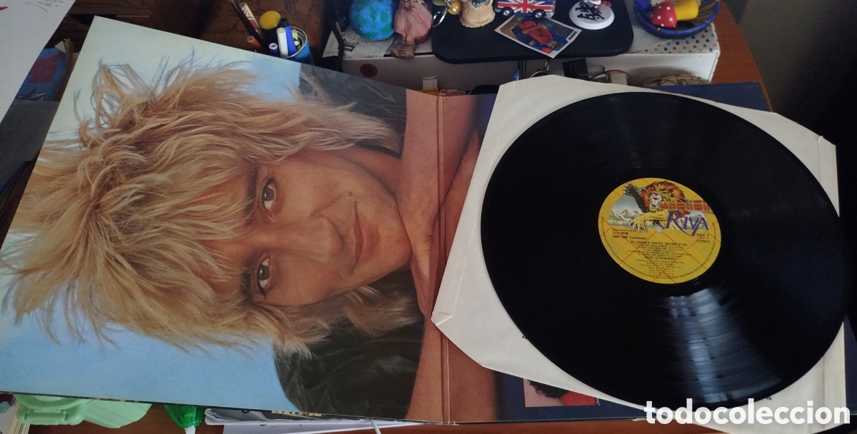 Discos de vinilo: Rod Stewart &ndash; Blondes Have More Fun - Foto 2
