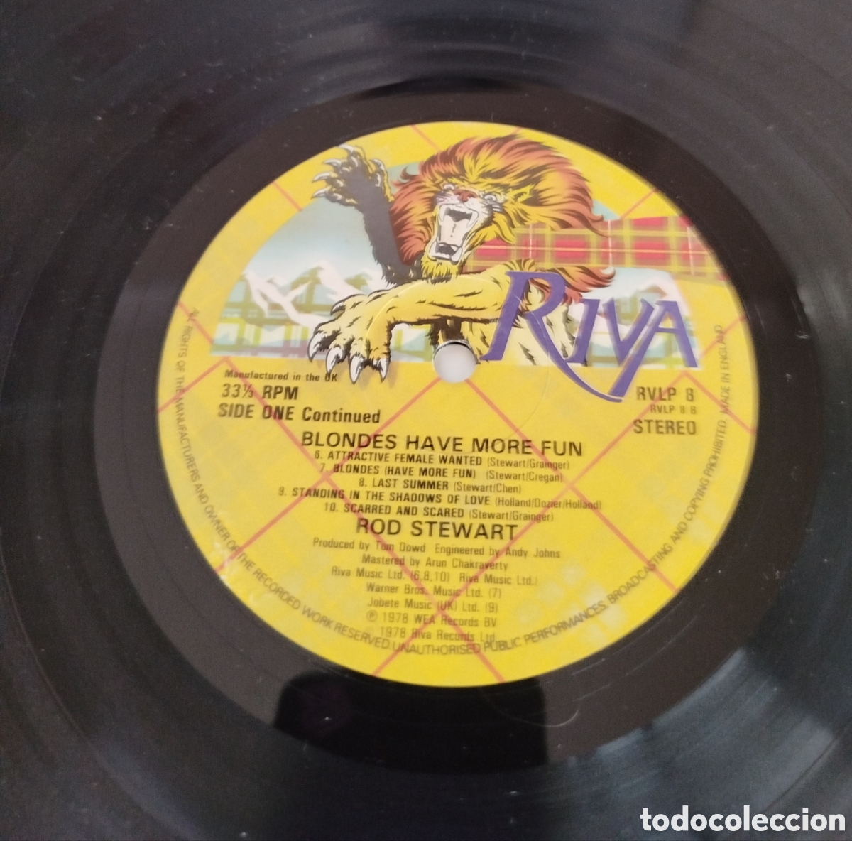 Discos de vinilo: Rod Stewart &ndash; Blondes Have More Fun - Foto 3