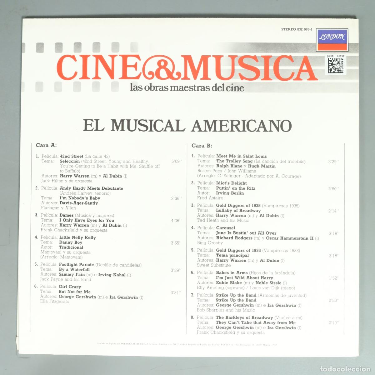 Discos de vinilo: LP. EL MUSICAL AMERICANO - Foto 2