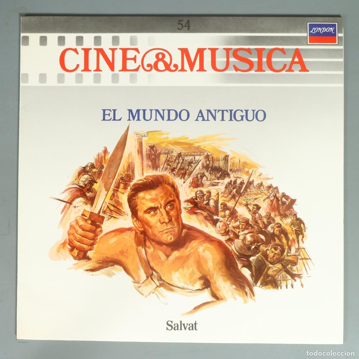 Discos de vinilo: LP. Cine & M&uacute;sica 54: El Mundo Antiguo - Salvat