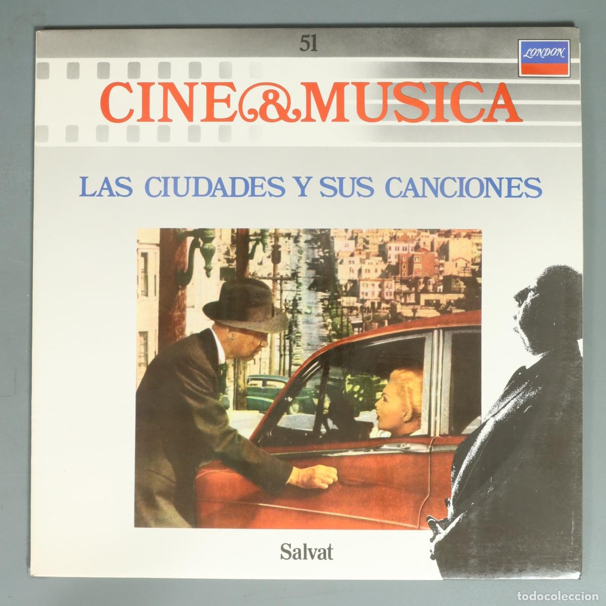 Discos de vinilo: LP. Cine & M&uacute;sica - Salvat - N&uacute;mero 51 - Las ciudades y sus canciones