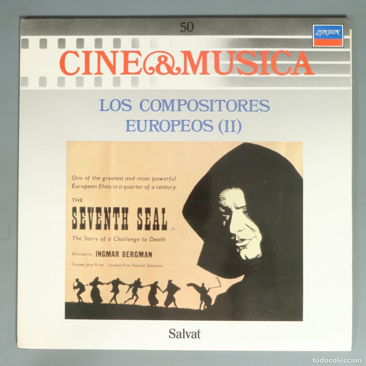 Discos de vinilo: LP. Cine & M&uacute;sica - Los Compositores Europeos (II) - Salvat