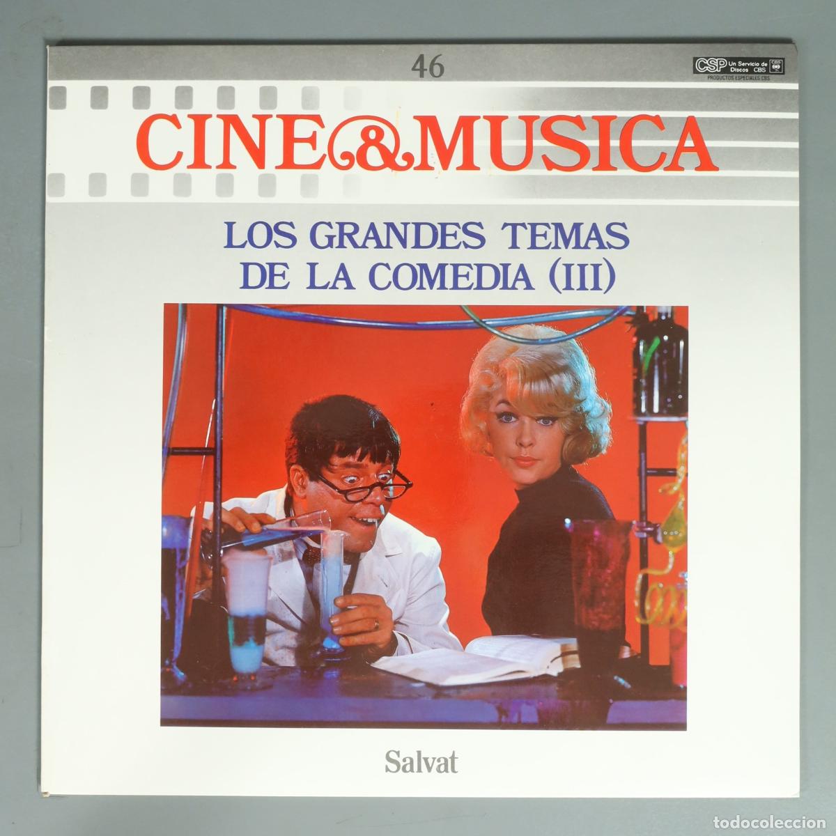 Discos de vinilo: LP. Cine & M&uacute;sica - Los grandes temas de la comedia (III)