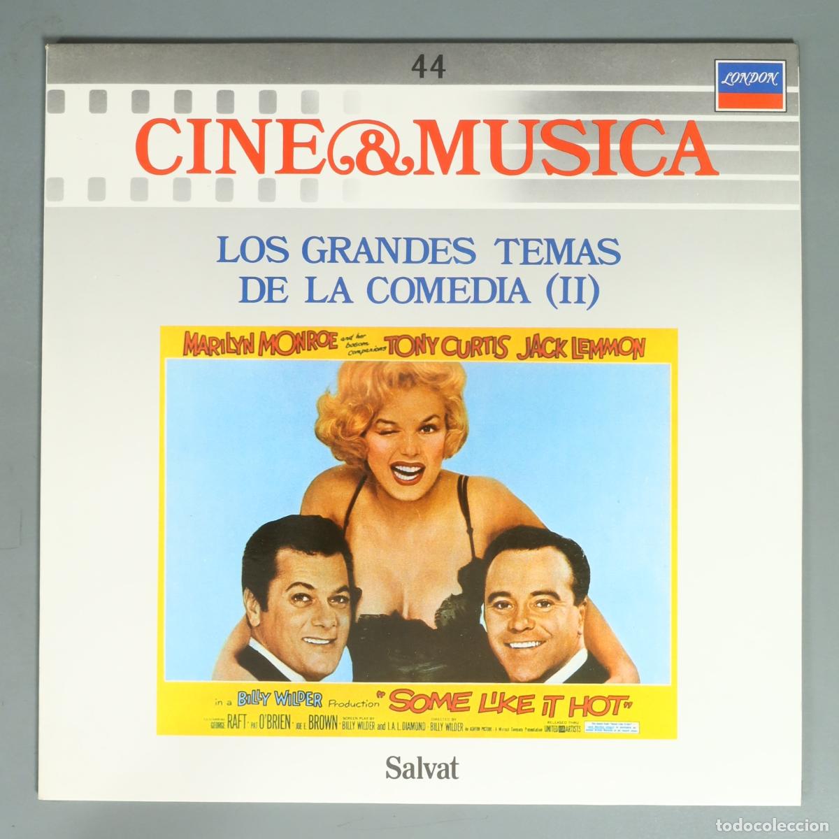 Discos de vinilo: LP. Cine & Musica 44 - Los Grandes Temas de la Comedia II - Some Like It Hot - Billy Wilder, Marilyn