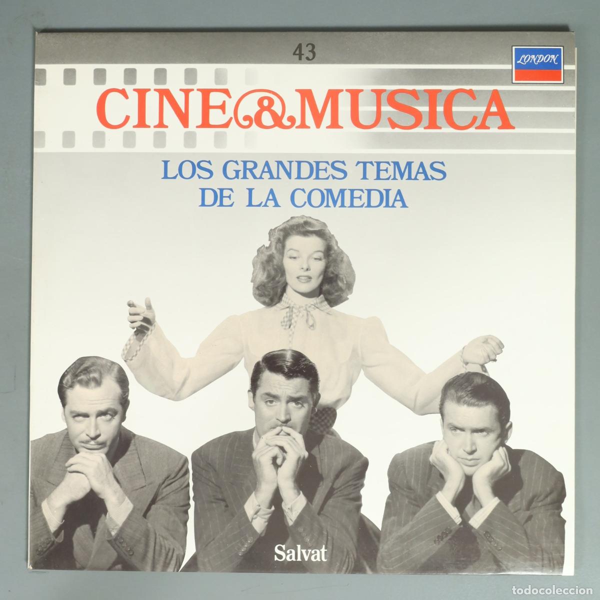 Discos de vinilo: LP. Cine & M&uacute;sica - Los Grandes Temas de la Comedia - Salvat