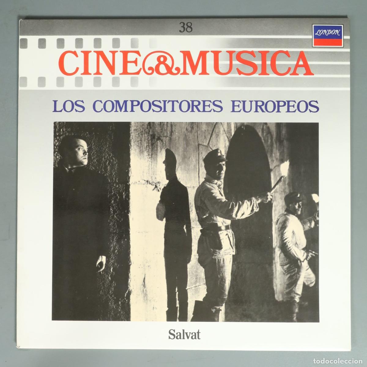 Discos de vinilo: LP. Cine & M&uacute;sica 38 - Los Compositores Europeos - Salvat