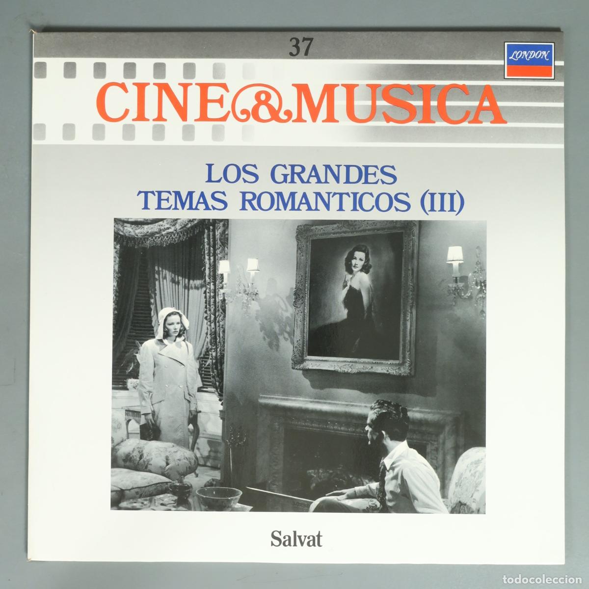 Discos de vinilo: LP. Cine & M&uacute;sica - Los Grandes Temas Rom&aacute;nticos (III) - Salvat