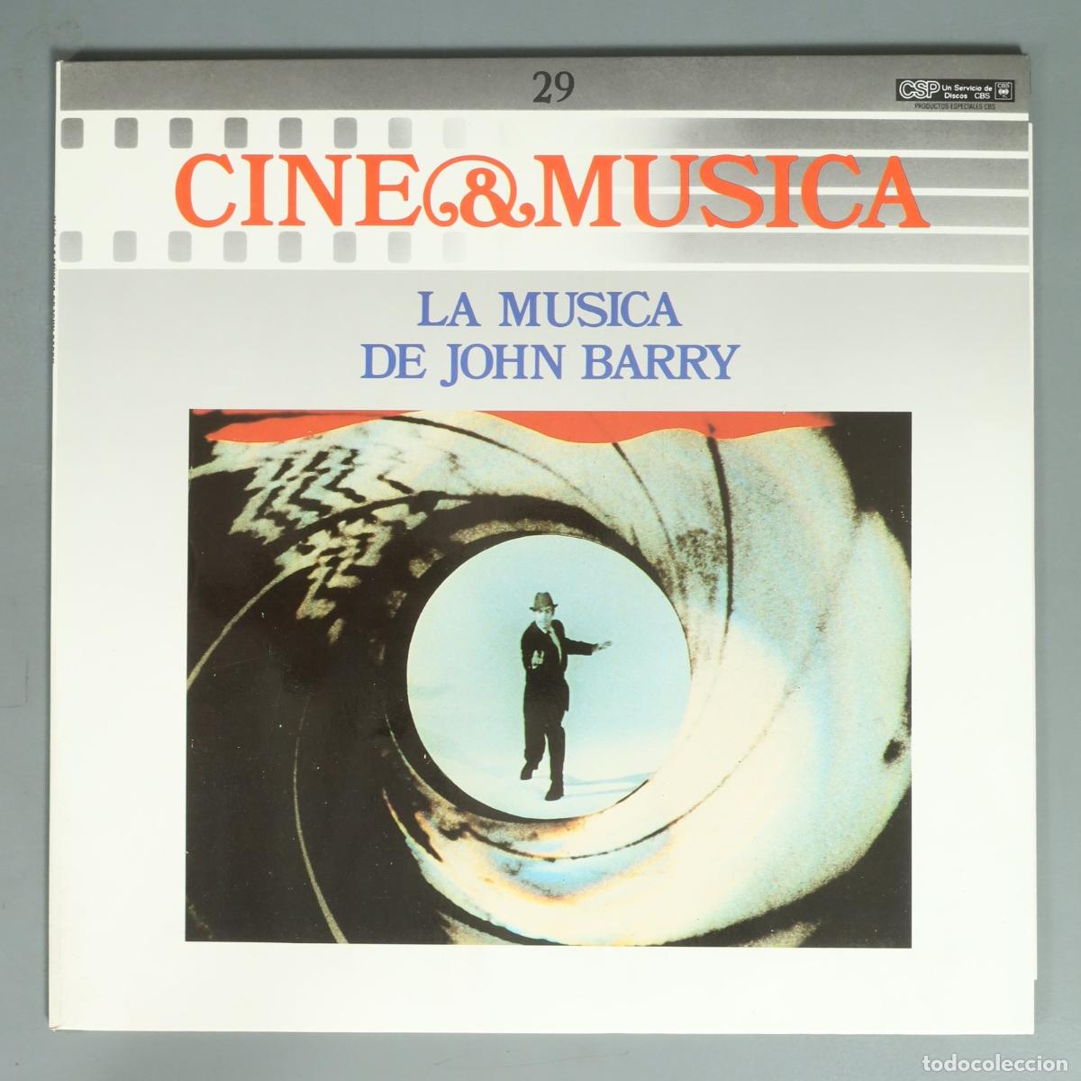 Discos de vinilo: LP. Cine & M&uacute;sica N&ordm; 29: La M&uacute;sica de John Barry - Ediciones Salvat
