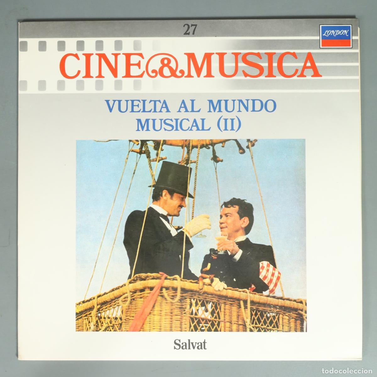 Discos de vinilo: LP. Cine & M&uacute;sica 27 - Vuelta al mundo musical (II) - Salvat