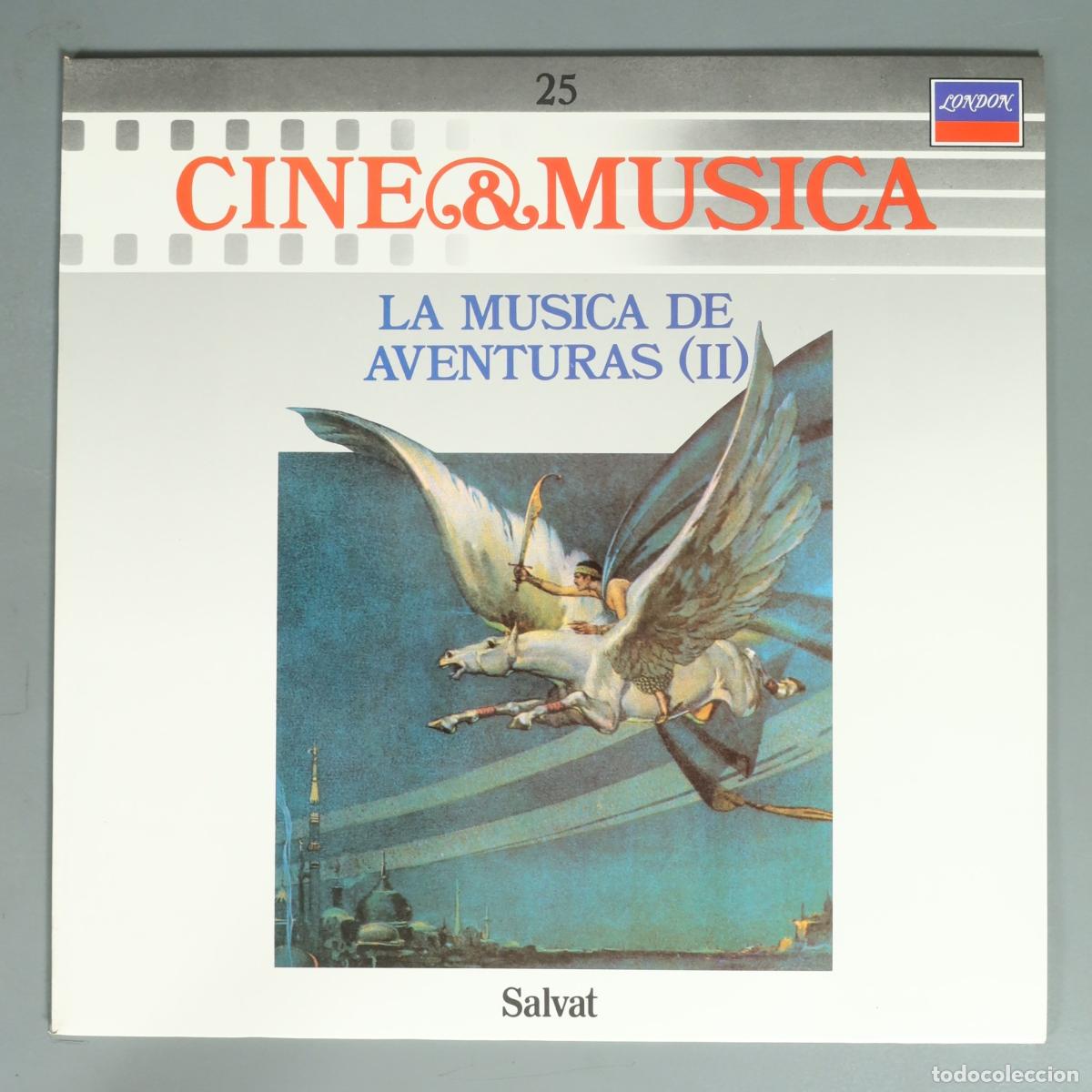 Discos de vinilo: LP. Cine & M&uacute;sica - La m&uacute;sica de aventuras (II)