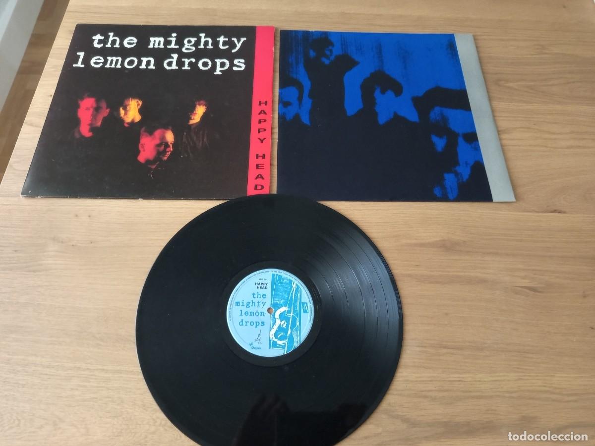 Discos de vinilo: JOYA LP UK. THE MIGHTY LEMON DROPS / HAPPY HEAD / 1988 / SELLO CHRYSALIS AZLP 1 5 013136 / COMPLETO.