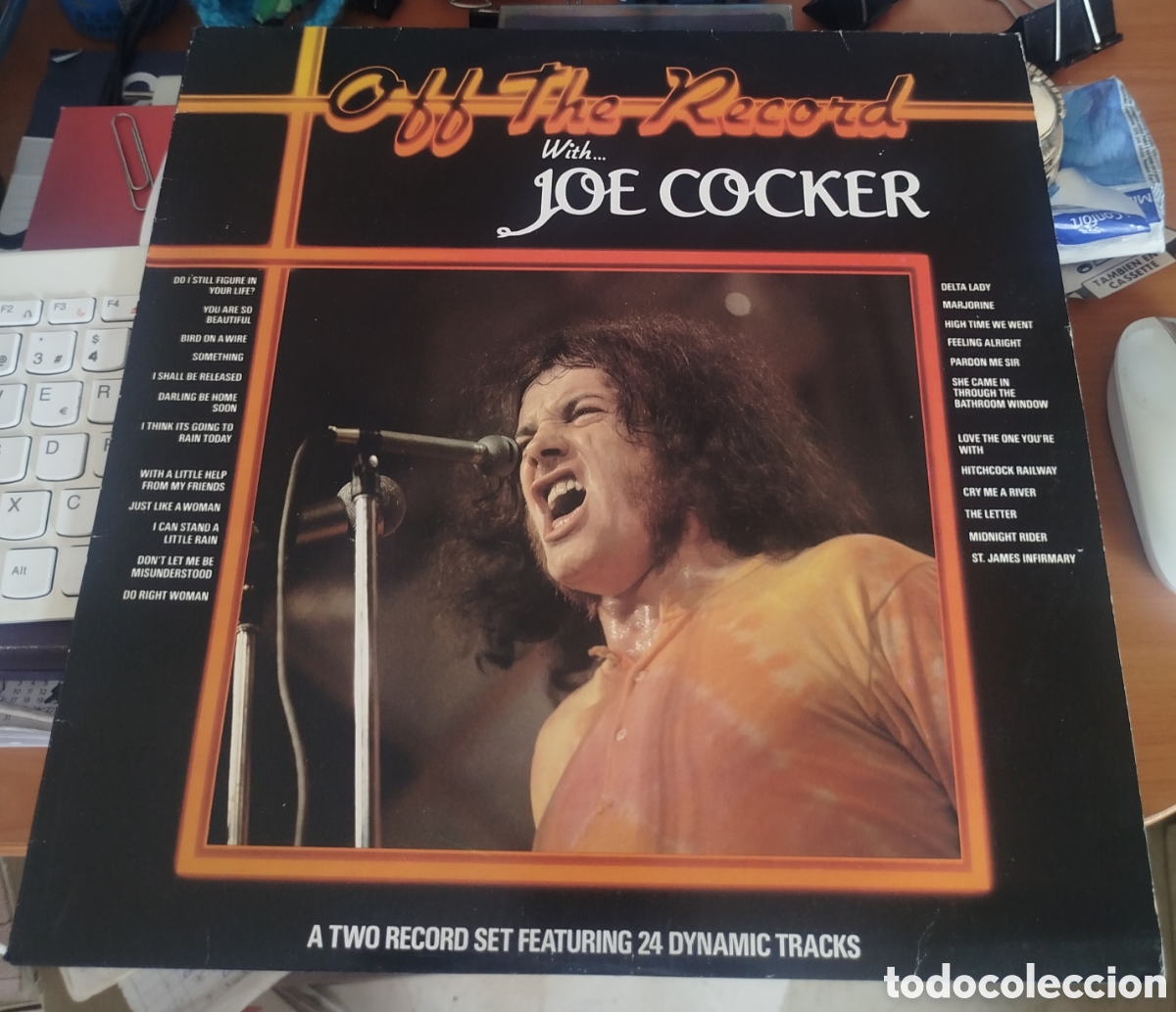 Discos de vinilo: Joe Cocker - Off the record with...Doble LP