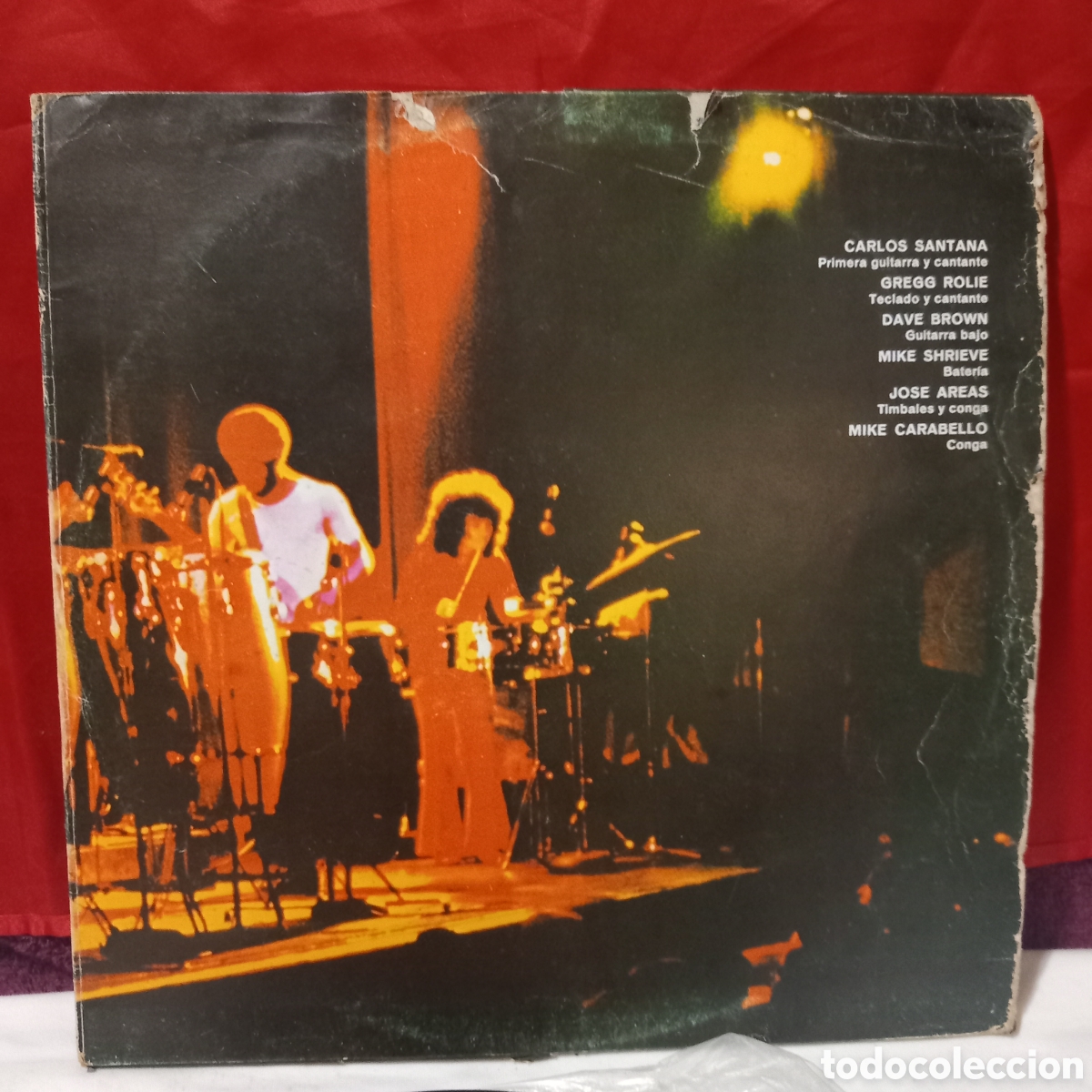 Discos de vinilo: LP SANTANA-ABRAXAS 1970 CBS SPAIN